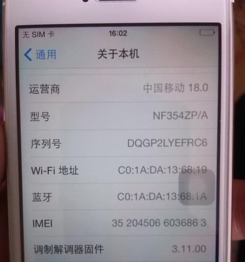 深度解析iPhone手机序列号的秘密（探寻iPhone手机序列号的功能和重要性）