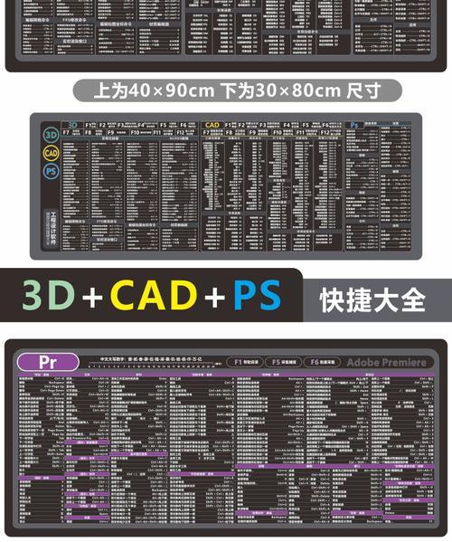 CAD命令快捷键大全——提升设计效率的必备工具（掌握CAD命令快捷键）