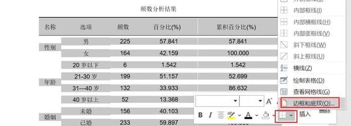 论文写作中常用的三线表模板及应用（提高论文质量的有效工具与技巧）