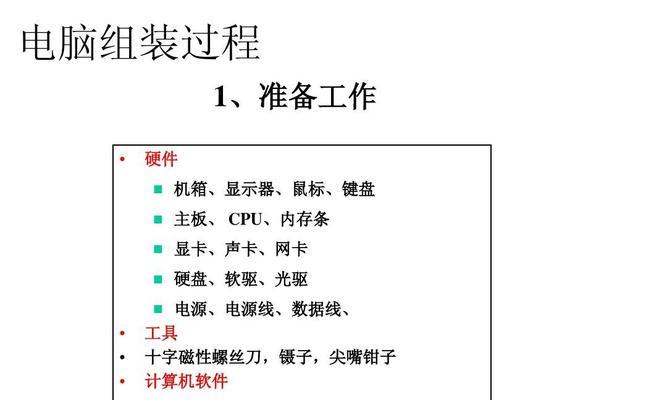 如何一步步DIY组装电脑？图解教程详细步骤是什么？