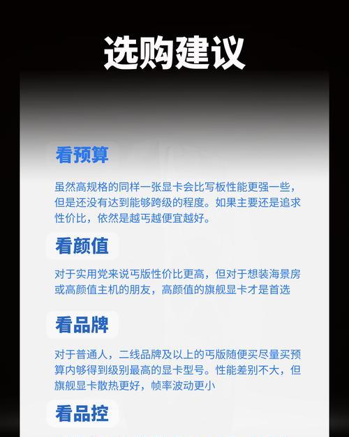 显卡一线品牌和二线品牌有哪些推荐？如何根据需求选择合适的显卡品牌？